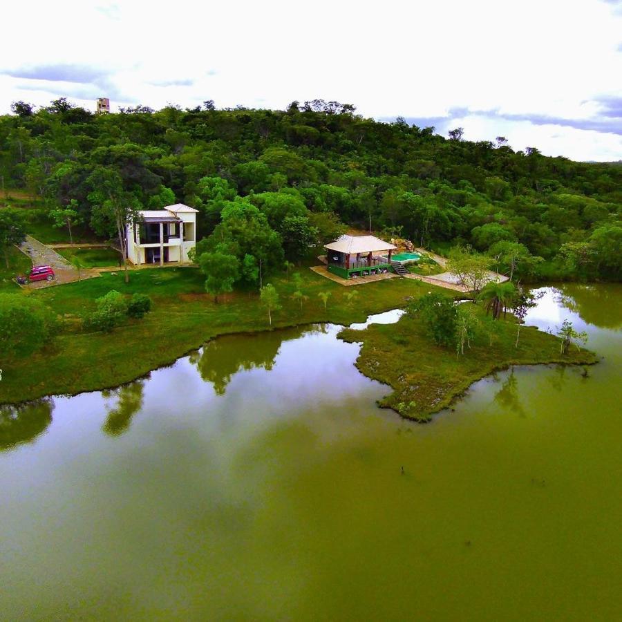 Chale Defronte Lagoa Na Serra Do Cipo Proximo A Cachoeira Grande, Cachoeira Do Pedrao E Cachoeira Veu Da Noiva Jaboticatubas Kültér fotó